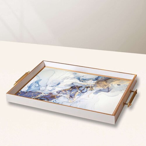 Aberto Design Poslužavnik TPB10022 50 x 29 x 3.5 cm, Šareni Cene