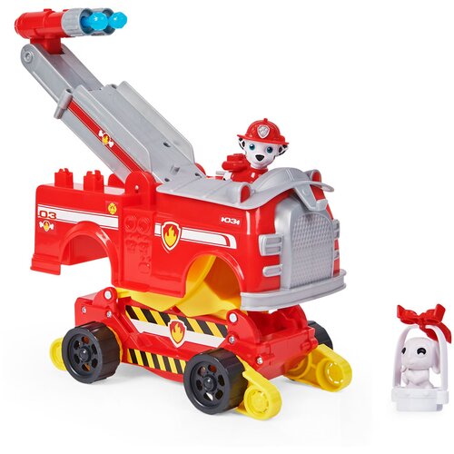Spin Master Paw Patrol: Rise and Rescue Marshall figura sa transformirajućim vozilom - Slike
