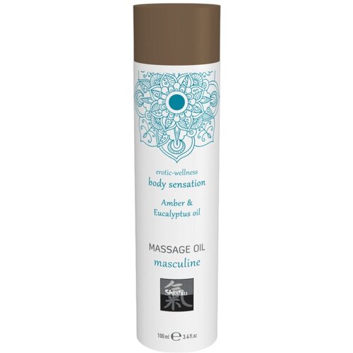 Hot Shiatsu Masculine - ulje za masažu - jantar-eukaliptus (100ml) Slike