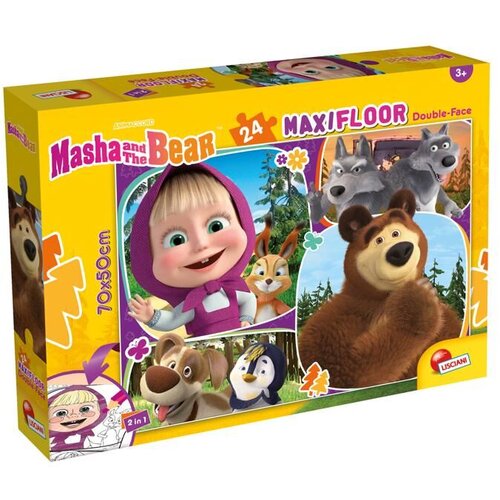 Lisciani Slagalica Maxi Maša i Medved 24 kom Cene