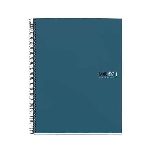 MiquelRius blok , s spiralo, A5, črtni, 80-listni, 90 g, antibakterijski, karton, ocean Cene