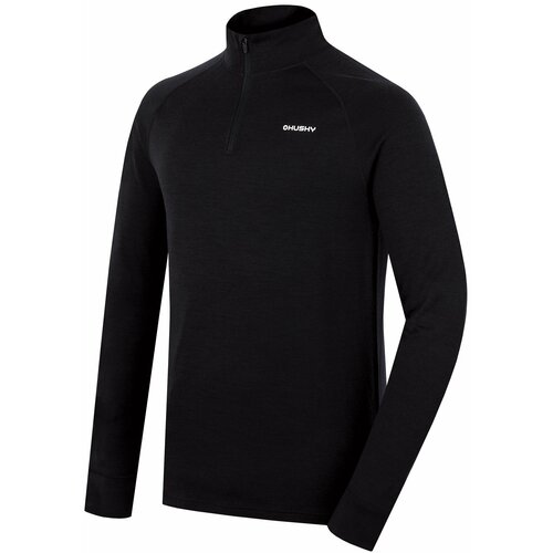 Husky Men's merino sweatshirt Aron Zip M black Cene