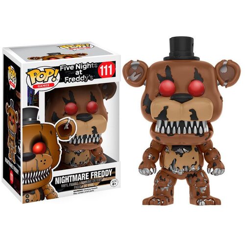 Funko POP Vinyl Figura: Five Nights at Freddy's - Nightmare Freddy Cene