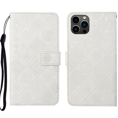 SUNSKY Eleganten etui ovitek za iPhone 16 Pro, Ethnic, Bel Cene