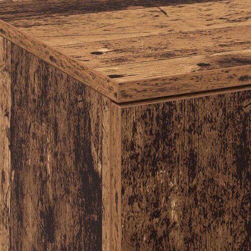 Highboard Staro drvo 70 x 33.5 x 180 cm Konstruirano drvo Slike