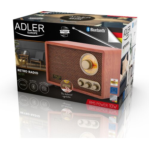 Adler AD 1171 Retro radio s bluetoothom Cijene