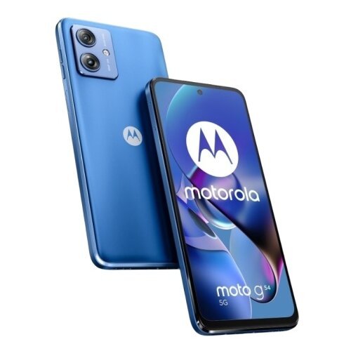Motorola mobilni telefon G54 5G DS 12/256GB PLAVA + silikon (bez punjača) Slike