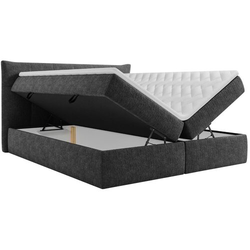 Boxxx POSTELJA Z VZMETNICO 180 cm x 200 cm , tekstil antracit Slike
