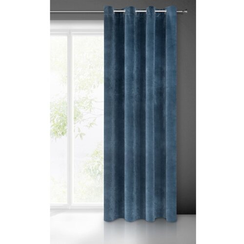 Eurofirany Unisex's Drape 315096 Navy Blue Cene