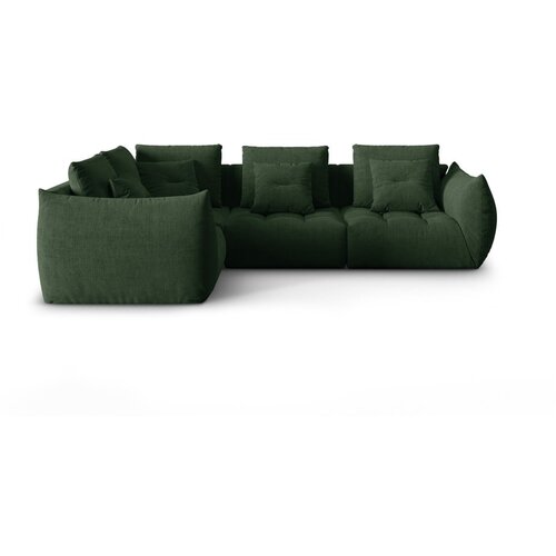 Micadoni Tamno zelena kutna garnitura (s lijevim kutom) Bloom – Home Cijene