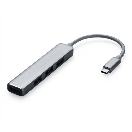 E-green usb 3.1 tip c - hub (3 port usb 3.0 + 1port fast ethernet Slike