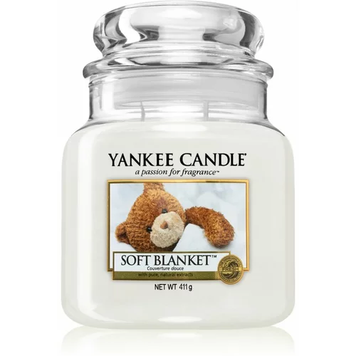 Yankee Candle Soft Blanket dišeča svečka 411 g unisex
