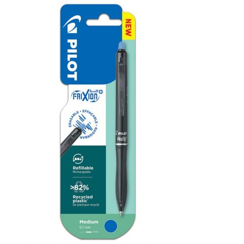 Roler GEL 0,7 MM FRIXION BALL PLUS PI&Scaron;I-BRI&Scaron;I BEGREEN PILOT BLRT-FRPLS7-L PLAVI BLISTER Cijene