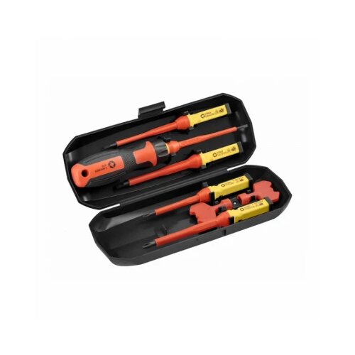  SET IZOLIRANIH ODVIJAČA 1000V S NASTAVCIMA 6 KOM HT1S998 Cene