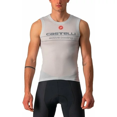 Castelli Active Cooling Sleeveless Silver Gray L