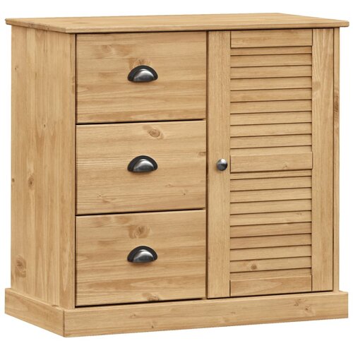 Maison Chic Komoda - Predalnik s predali VIGO 78x40x75 cm trdna borovina, (21719682) Cene