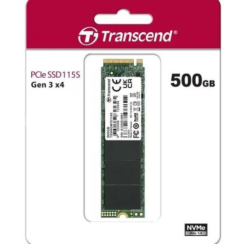 Transcend SSD 500GB M.2 NVMePCIe Gen3 x4,3,000/1,600 MB/s Cijene