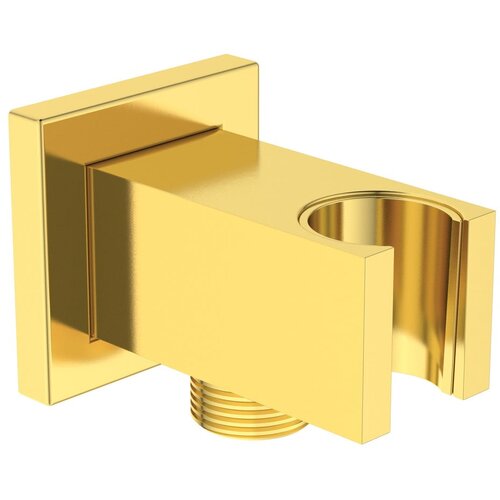 Ideal Standard Metalni držač za tu&amp;scaron; glavu u zlatnoj boji IdealRain &amp;ndash; Slike
