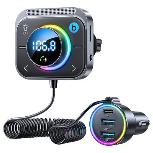 VERK_GROUP VERK GROUP avto FM oddajnik LCD bluetooth 12-24V 2x USB + US Slike