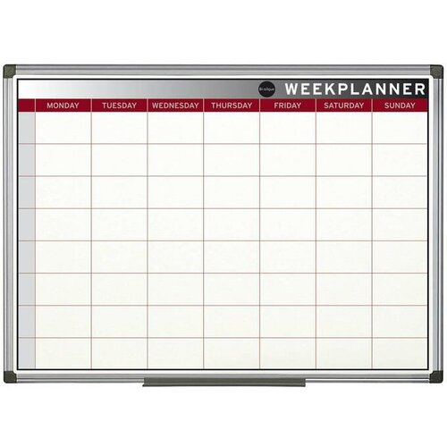 Bi-office Planer tedenski, 60 x 90 cm magnetni BIGA0333170 Slike