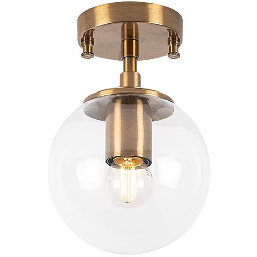 Opviq lights stropna svetilka v bronasti barvi s steklenim senčnikom &amp;oslash; 15 cm atmaca &amp;ndash; Slike