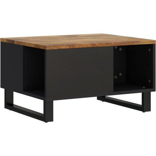 Maison Chic Klubska mizica - kavna mizica - Nizka mizica 60x50x35 cm trden mangov les, (21754124) Slike