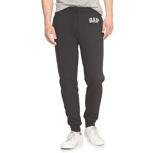 GAP V-HERITAGE LOGO JOGGER Muška trenirka, donji dio, crna, veličina