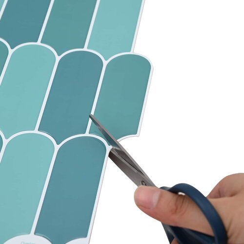  Pernata pločica 50 pcs Plava 30 x 30 cm Poliuretan i PET Slike