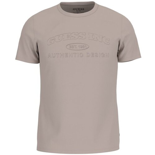 Guess Majice s kratkimi rokavi M4BI16 K9RM1 Bež Slike