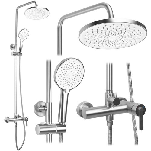 REA Bath Tu&amp;scaron; set Rea Ontario Brush Nickel Slike