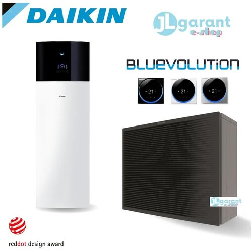 Daikin Altherma 3 R MT zrak-voda (10 kW) ELVH12S18E9W+ERRA10EW1 z intergriranim 180l bojlerjem - Slike