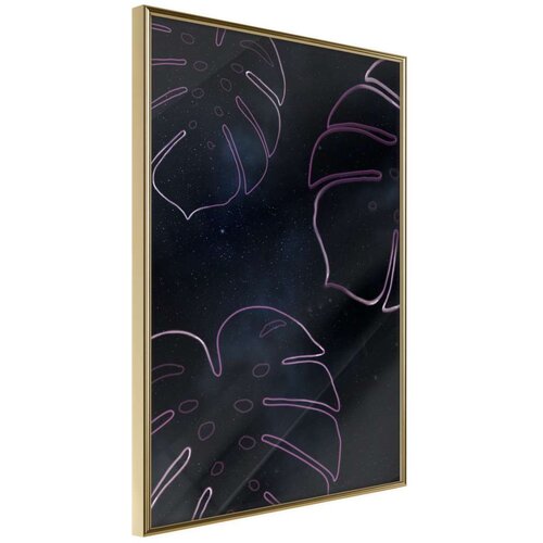  Poster - Monstera Outline 40x60 Slike