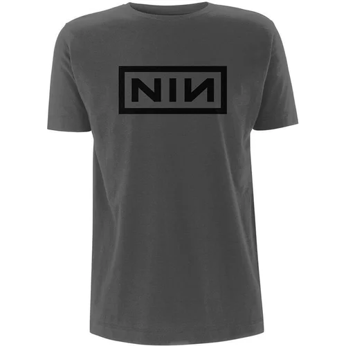 Nine Inch Nails Košulja Classic Logo Grey M