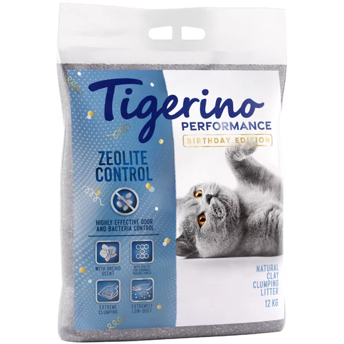 Tigerino 12 l/14 l Special Care&Performance po posebni ceni! - Performance - Zeolite Control Birthday Edition 12 kg