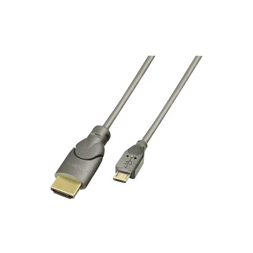 Lindy mobitel kabel [1x muški konektor USB 2.0 tipa micro-B - 1x muški konektor HDMI] 0.50 m Cijene