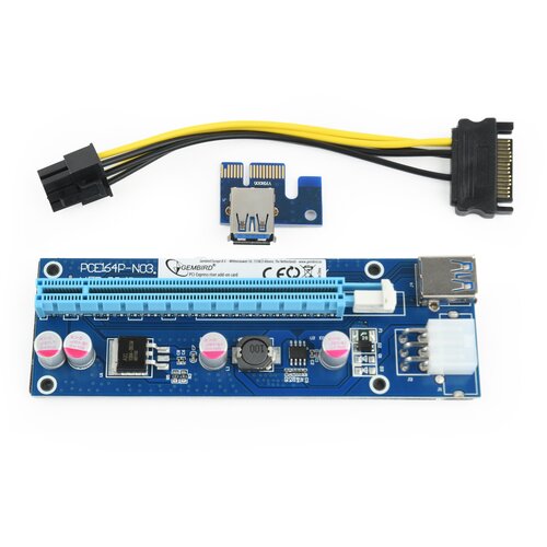 Gembird PCI Riser Mining Extender USB 3,0 PCIEX-03 Slike