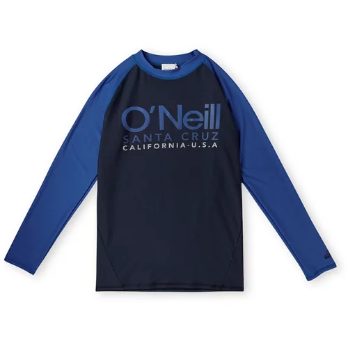 O'neill Tehnička sportska majica 'Cali' plava / noćno plava / bijela