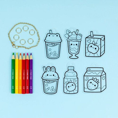 Tiger Tribe Kreativni set Kawaii Drinks Slike