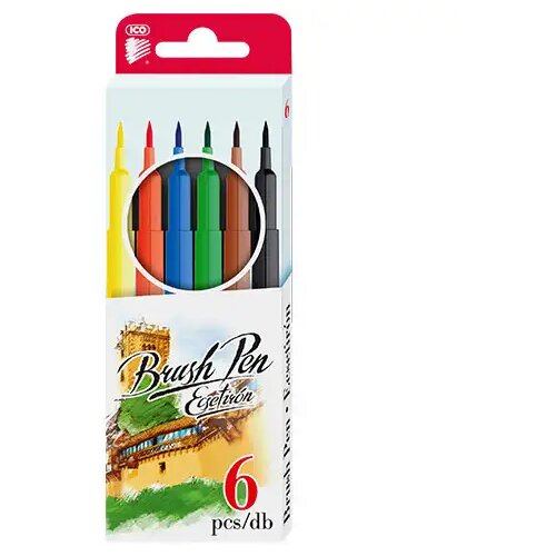 ICO ICO: 6-delni komplet Brush Pen flomastrov Cene