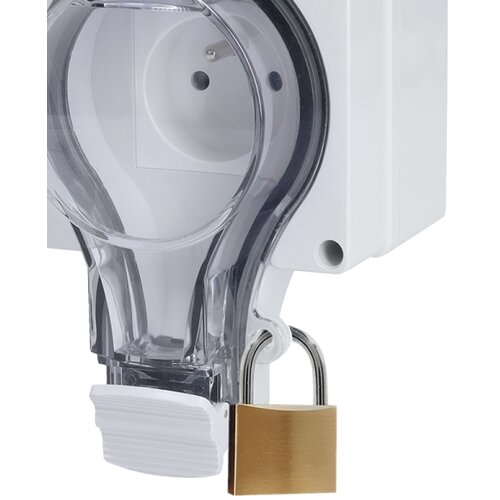 Solight 5B351 - Utičnica za vlažne uslove sa prekidačem 230V/16A IP66 Slike