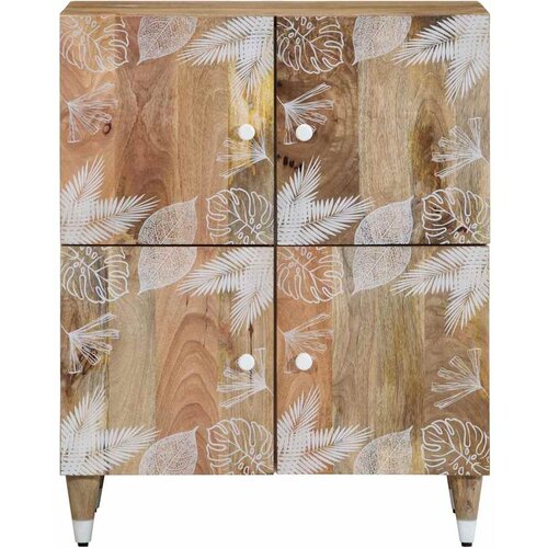 Maison Chic Komoda - Predalnik 60x33,5x75 cm Masivni les Mango, (21716735) Slike