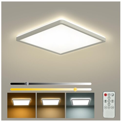  Brilagi - LED prigušiva svetiljka ULTRA SLIM LED/18W/230V 30x30 cm bela + daljinski upravljač Cene