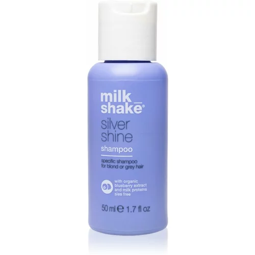 Milk Shake Silver Shine šampon za sijedu i plavu kosu 50 ml