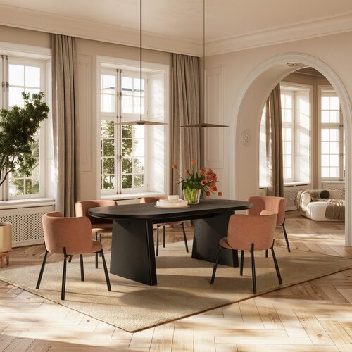 MOME Jedilna miza v jesenovem dekorju 100x200 cm Blair &amp;ndash; Slike
