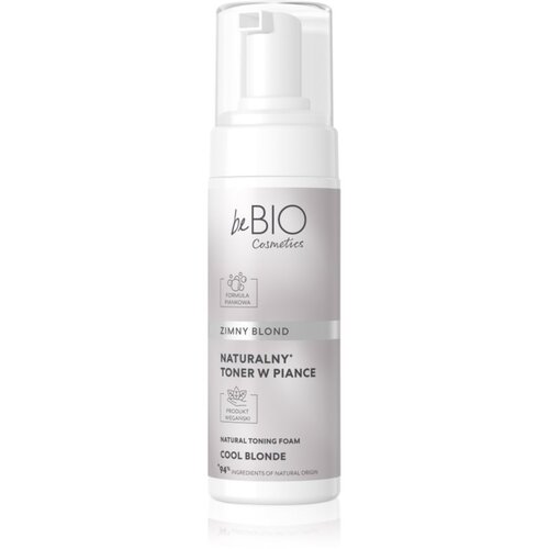 beBIO Natural Foam Toner Cool Blonde pjena za toniranje za kosu 120 ml Cijene