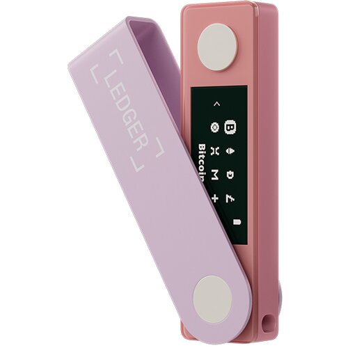 Ledger Nano X, denarnica za Bitcoin in druge kriptovalute, Pastel Pink, (21569685) Cene