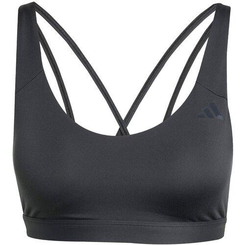 Adidas Ženski top All Me Ess Ms, Crni Slike