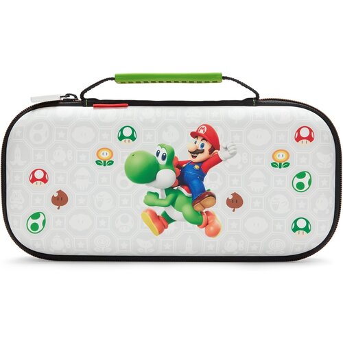  PowerA Mario &amp;amp; Yoshi trda prenosna torbica za Nintendo Switch 1 &amp;amp; 2 Slike