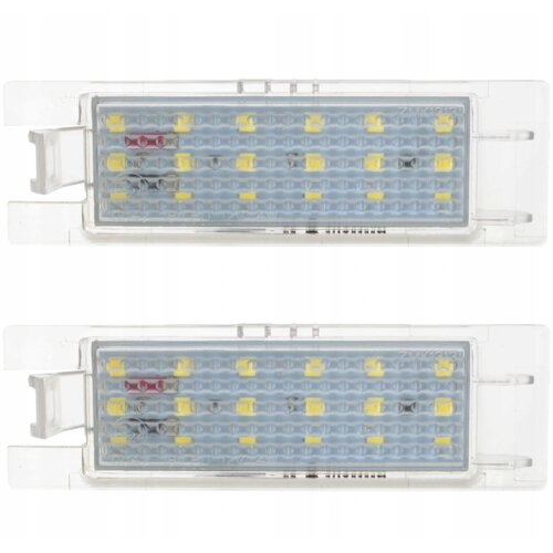 Co2 KOMPLET LUČI LED ZA OSVETLITEV REGISTRSKE TABLICE, AUTOTUNE, ZA OPEL VECTRA C SEDAN, TIGRA B TWINTOP, ASTRA III H, ASTRA IV J, CORSA C, CORSA D, INSIGNIA, ZAFIRA B, (21748454) Slike