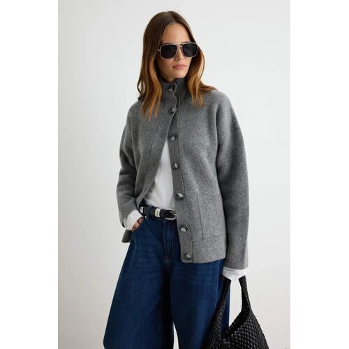 TRENDYOLMILLA ženski duks Gray Cene